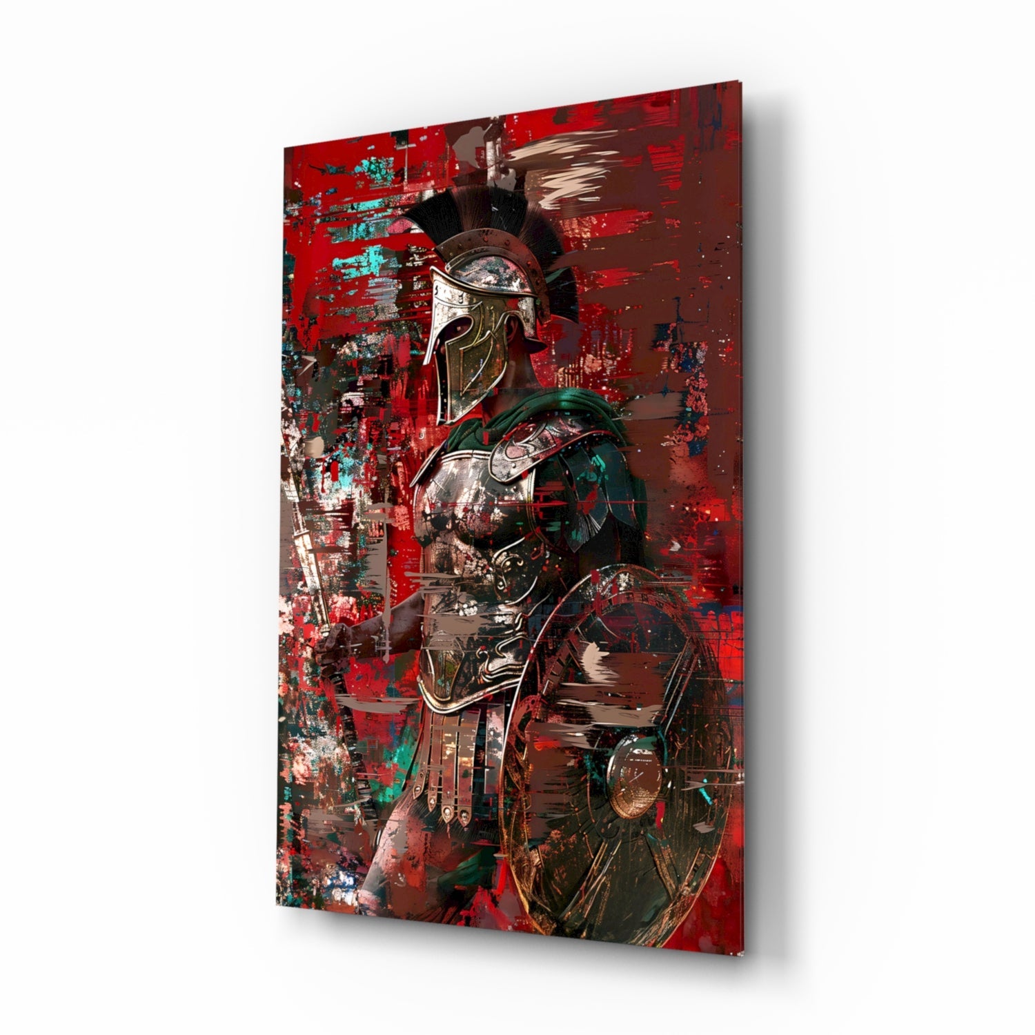 Gladiator Glass Wall Art || Designer Collection