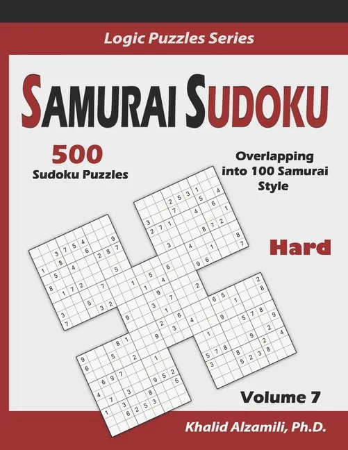 Samurai Sudoku: 500 Hard Sudoku Puzzles Overlapping into 100 Samurai Style - Paperback