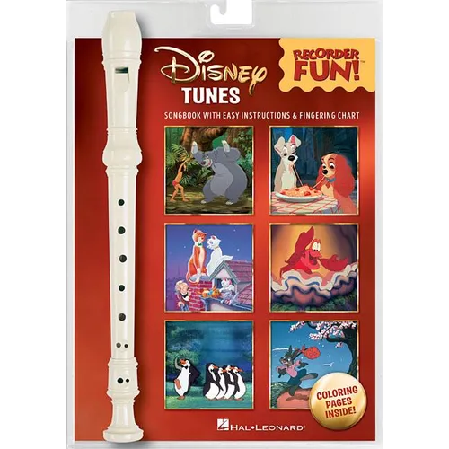 Disney Tunes - Recorder Fun!: Pack with Songbook and Instrument - Paperback
