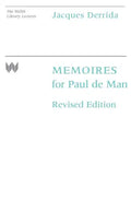 Memoires for Paul de Man - Paperback