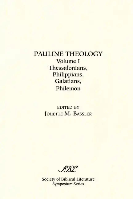 Pauline Theology, Volume I - Paperback