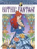 Creative Haven Gothic Fantasy Coloring Book - Paperback