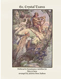 Go Crystal Teares: Medieval & Renaissance melodies for flute & harp - Paperback