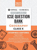 Oswal - Gurukul Geography Most Likely Question Bank: ICSE Class 10 For 2023 Exam - Paperback