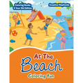 At The Beach Coloring Fun - Coloring Books 5 Year Old Edition - Paperback