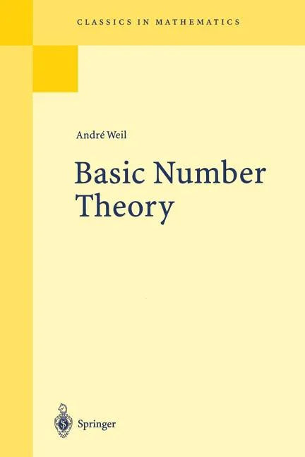 Basic Number Theory - Paperback