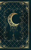 Magic moon grimoire: Lined Notebook - 120 pages - Vintage Book - Hardcover