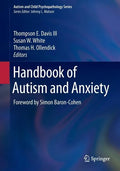 Handbook of Autism and Anxiety - Paperback