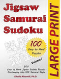 Jigsaw Samurai Sudoku: 500 Easy to Hard Jigsaw Sudoku Puzzles Overlapping into 100 Samurai Style - Paperback
