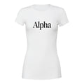 The Self Assured Alpha T-Shirt