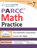 PARCC Test Prep: 7th Grade Math Practice Workbook and Full-length Online Assessments: PARCC Study Guide - Paperback