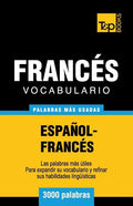 Vocabulario español-francés - 3000 palabras más usadas - Paperback