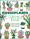 Houseplants Coloring Book - Paperback