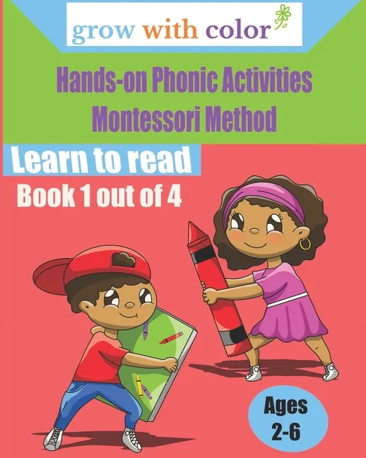 Hands-on Phonic Activities Montessori Method: Learn to Read Book 1 - Paperback