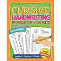 Cursive Handwriting Workbook For Kids Beginners: A Beginner's Practice Book For Tracing And Writing Easy Cursive Alphabet Letters And Numbers - Paperback