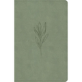 NASB Large Print Personal Size Reference Bible, Sage Suedesoft Leathertouch, Indexed - Imitation Leather
