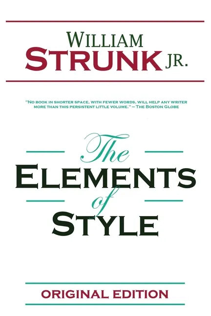 The Elements of Style - Paperback