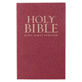 KJV Budget Gift & Award Soft Cover Burgundy - Paperback