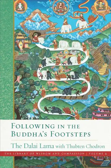 Following in the Buddha's Footsteps - Hardcover