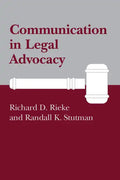 Communication in Legal Advocacy - Paperback