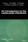 An Introduction to the Langlands Program - Paperback