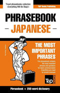 English-Japanese phrasebook and 250-word mini dictionary - Paperback