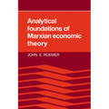 Analytical Foundations of Marxian Economic Theory - Paperback