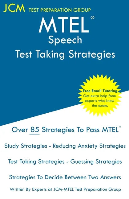 MTEL Speech - Test Taking Strategies - Paperback