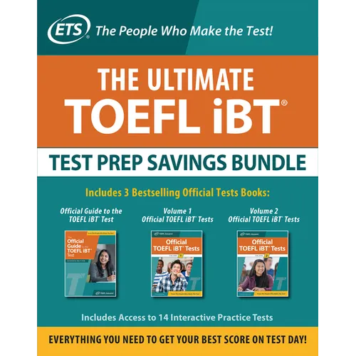 The Ultimate TOEFL IBT Test Prep Savings Bundle, Fourth Edition - Hardcover