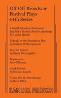 Off Off Broadway Festival Plays, 44th Series - Paperback
