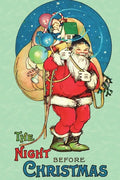 The Night Before Christmas: Uncensored 1917 Classic Color Edition - Paperback
