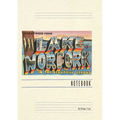 Vintage Lined Notebook Greetings from Lake Norfolk, Arkansas - Paperback
