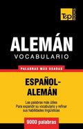 Vocabulario español-alemán - 9000 palabras más usadas - Paperback
