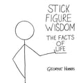 Stick Figure Wisdom: The Facts of Life - Paperback