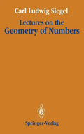 Lectures on the Geometry of Numbers - Hardcover