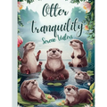 Otter Tranquility: otter coloring book for adults - Paperback