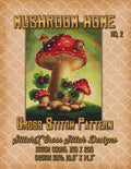 Mushroom Home 2 Cross Stitch Pattern - Paperback