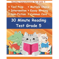 30 Minute Reading Test Grade 5: Reading Comprehension for 5th Grade - Paperback