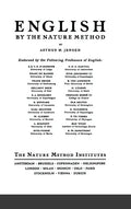 English by the Nature Method - Hardcover