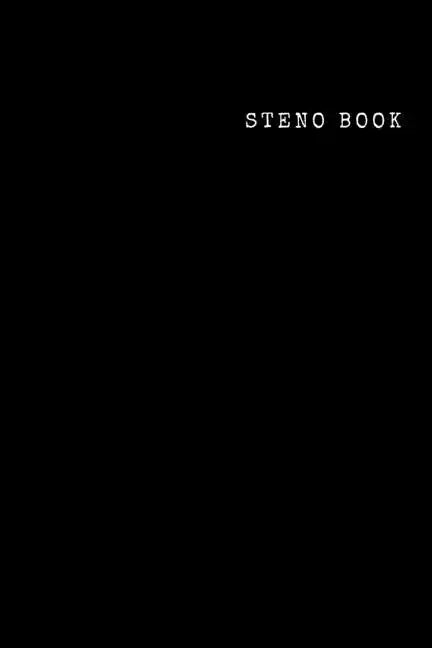 Steno Book: Steno pad, 6" x 9", Gregg Rule, White Paper, 100 Pages - Paperback