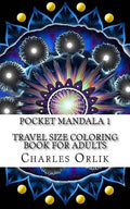 Pocket Mandala 1 - Travel Size Coloring Book for Adults - Paperback