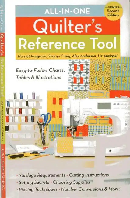 All-In-One Quilter's Reference Tool: Updated - Spiral