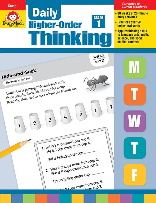Daily Higher-Order Thinking, Grade 1 Teacher Edition - Paperback