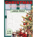 Christmas Word Search: 100 themed puzzles Large Print - Paperback