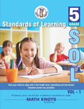 Standards of Learning(SOL) - Grade 5 Vol - 1: Virginia SOL and Common Core - Paperback