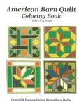 American Barn Quilt Coloring Book - Paperback