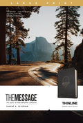 The Message Thinline, Large Print (Leather-Look, Desert Night Black) - Imitation Leather