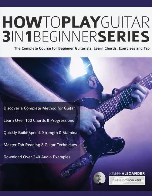 How to Play Guitar 3 in 1 Beginner Series - Paperback