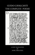 Guido Cavalcanti, the Complete Poems - Paperback