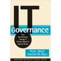 It Governance: How Top Performers Manage It Decision Rights for Superior Results - Hardcover
